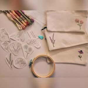 Embroidery kit gift idea